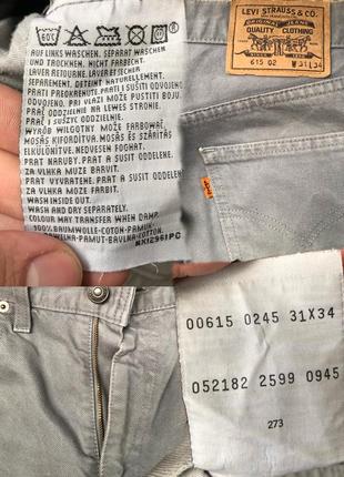 Винтажные джинсы levi’s 6153 фото