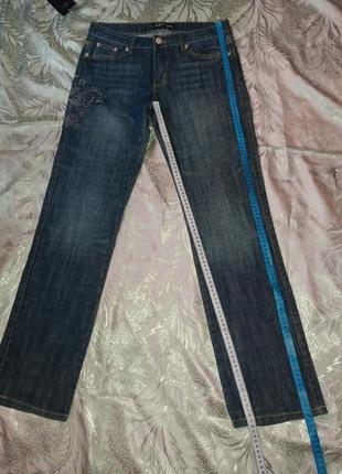Elita. джинси 👖 на стегнах на кожен день темно-синій8 фото