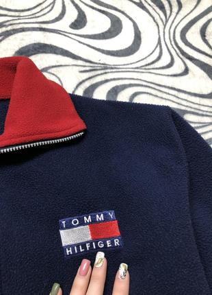 Флисовая кофта tommy hilfiger 2