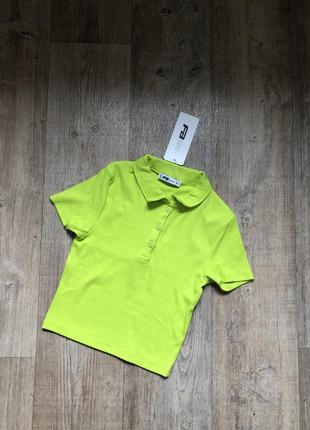 Нова футболка топ майка поло топік