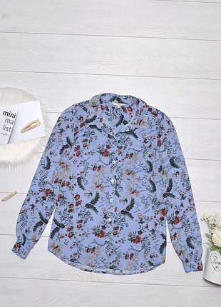 Красива рубашка в квітковий принт next.