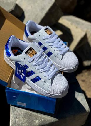 Кросівки adidas superstar coloure metal