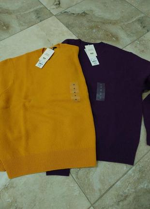 Свитер uniqlo шерсть премиум