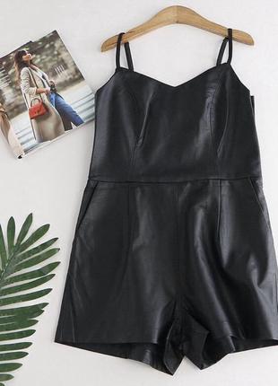 Кожзам комбінезон