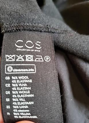 Шерстяное платье cos 6