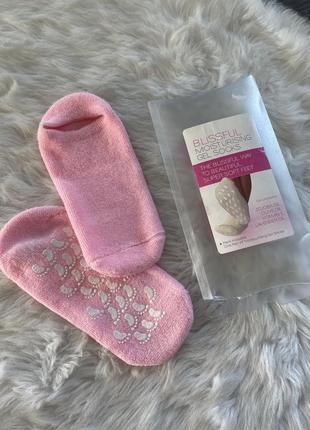 Увлажнители гелиевые носки blissful moisturising gel socks