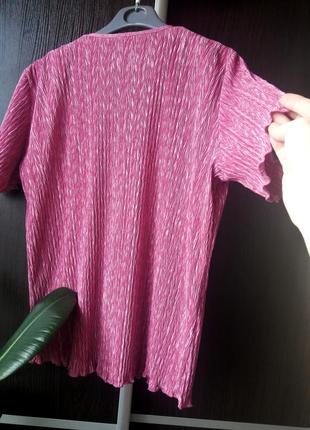 Шикарная оригинальная, новая блуза блузка "жатка". мягенькая. michael cold9 фото