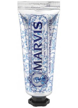 Зубная паста marvis английский чай с бергамотом 25 мл (8004395112340)1 фото
