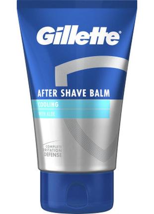 Бальзам после бритья gillette series охлаждающий из алоэ вера 100 мл (8001090302588)3 фото