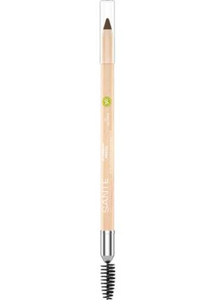 Карандаш для брова sante eyebrow pencil 02 - brown (402508908515)1 фото