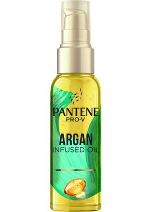 Масло для волос pantene pro-v с аргановым маслом 100 мл (8006540124833)1 фото