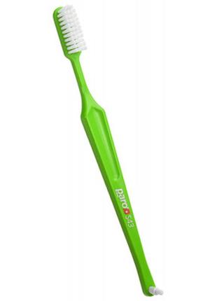 Зубная щетка paro swiss s43 мягкая салатовая (7610458007099-light-green)