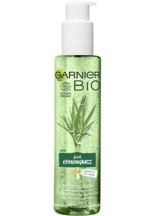 Гель для умывания garnier bio детокс с экстрактом лемонграсса 150 мл (3600542264228)