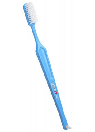 Зубная щетка paro swiss s43 мягкая голубая (7610458007099-blue)