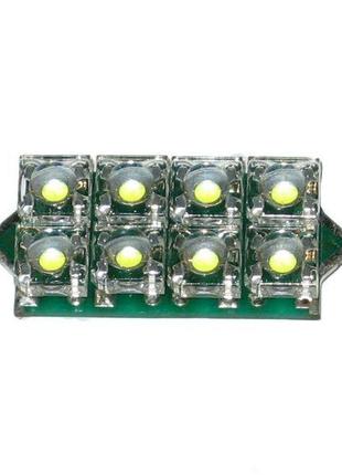 Лампочка софітна 8led 24v (40 мм) біла