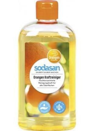 Жидкость для чистки ванн sodasan orange антижир 500 мл (4019886001403)