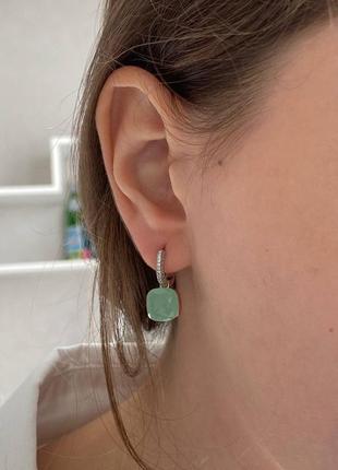 Брендовые серьги 4