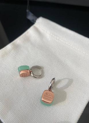 Брендовые серьги 3