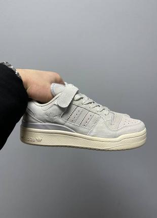 Adidas forum 84 low ‘grey’ premium9 фото