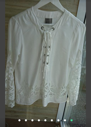 Рубашка белая vero moda размер s9 фото