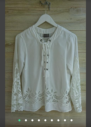 Рубашка белая vero moda размер s