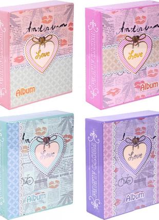 Фотоальбом а6 color love 10х15см 40 фото арт.4-215