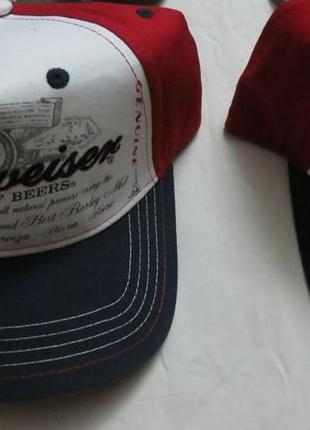 Бейсболки budweiser с открывашками оригинал