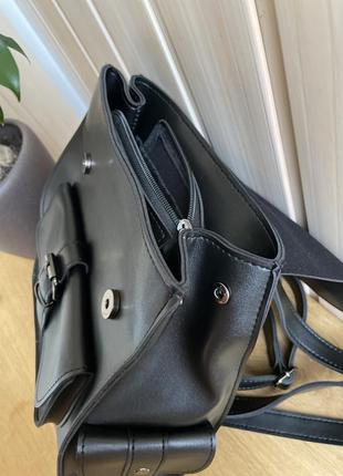 Рюкзак з кишенями жіночий портфель в школу на  роботу універ3 фото