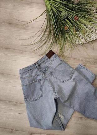 Джинси монкі monki блакитні плотний джинс розмір 26 s8 фото
