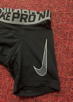 Nike pro спортивные шорты s (10-12 лет)2 фото