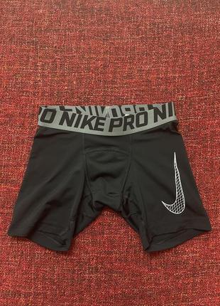 Nike pro спортивные шорты s (10-12 лет)