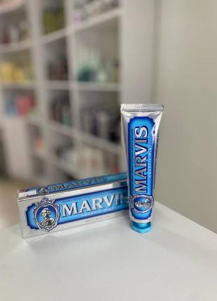 Зубна паста "морська м'ята" marvis aquatic mint 85мл