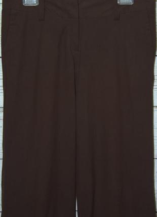 Стильные коричневые шорты-бермуды2 фото