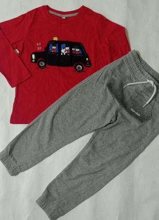 Реглан, спортивные штаны фирма m&s на 2-3 года на 3-4 года1 фото