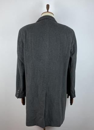 Чоловіче вовняне пальто hugo boss stratus wool nylon cashmere coat4 фото