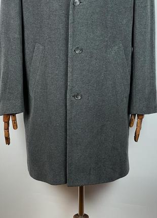 Чоловіче вовняне пальто hugo boss stratus wool nylon cashmere coat3 фото