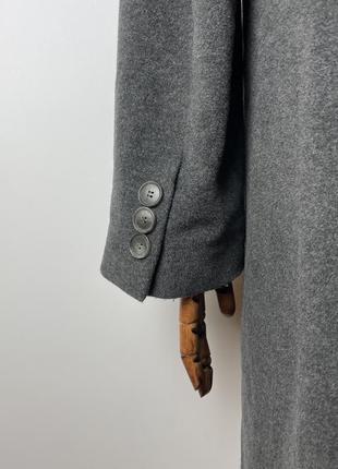 Чоловіче вовняне пальто hugo boss stratus wool nylon cashmere coat8 фото