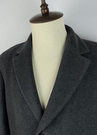 Чоловіче вовняне пальто hugo boss stratus wool nylon cashmere coat6 фото