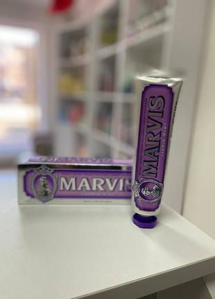 Зубная паста "мята и жасмин" marvis jasmin mint 85мл1 фото