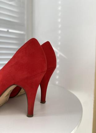 Туфли красного цвета tamaris5 фото