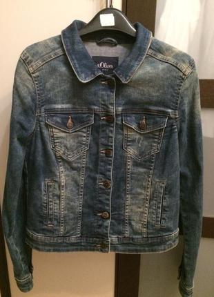 Джинсовая куртка s.oliver
