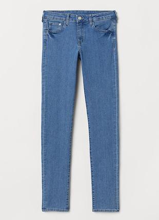 Оригинальные джинсы skinny low h&m 055625500 разм. 26-30, 27-30, 27-32, 28-30, 31-30, 31-321 фото