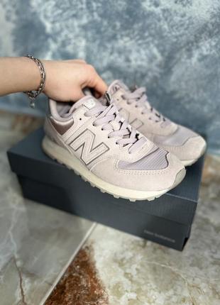 Кроссовки new balance 574💗4 фото