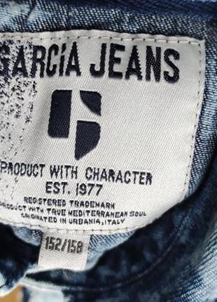 Рубашка джинсовая garcia jeans (италия)4 фото