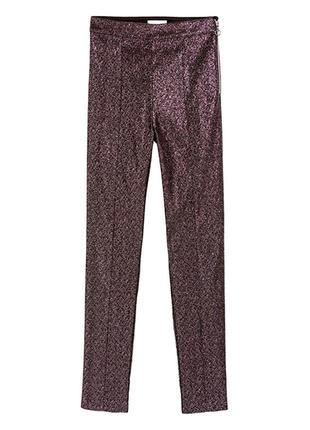 Оригинальные блестящие треггинсы от бренда h&m 0581531001 разм. 38, 42