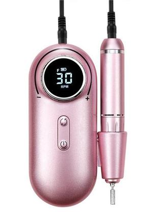 Фрезер portable nail drill machine-pink на аккумуляторе