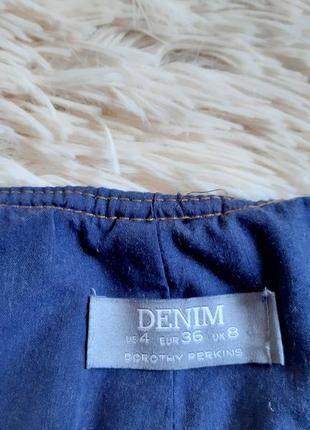 Якісний джинсовий сарафан від denim dorothy perkins5 фото