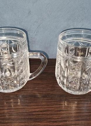 Хрустальные кружки для пива стакан бокал фужер1 фото