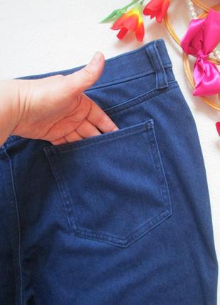 Шикарные джинсы джеггинсы батал супер стрейч высокая посадка f&f 💜❄️💜6 фото