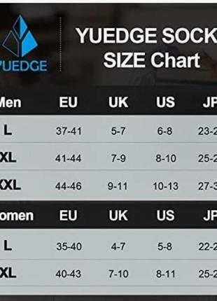 Носки спортивные yuedge6 фото